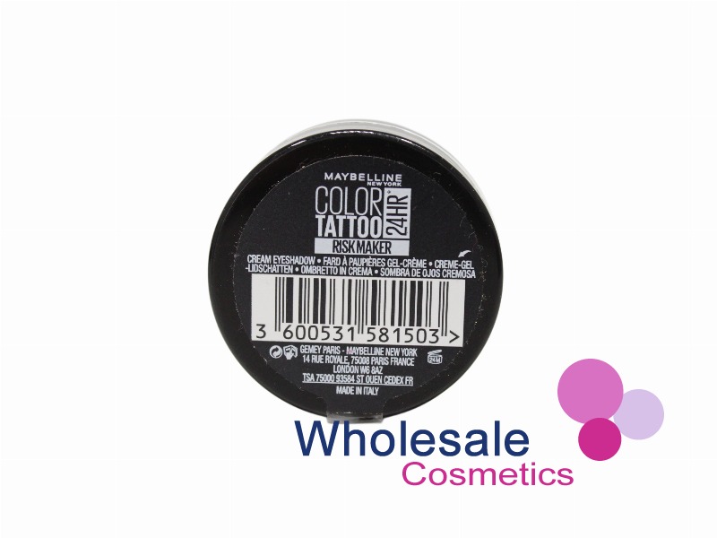 15 x Maybelline 24HR Color Tattoo Eyeshadow - RISK MAKER